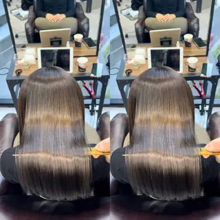 セミロング 髪質改善/韓国風 恵比寿/Renのヘアスタイル