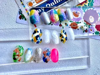 ネイル 💙0203 munimusanのネイルデザイン