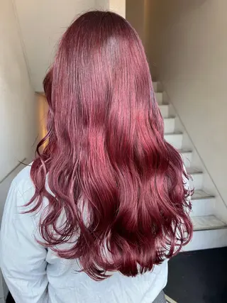 ロング カラー TETE所属・chloe 【クロエ】のヘアスタイル