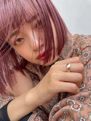 ミディアム nessヤマサキ リュウタのヘアスタイル