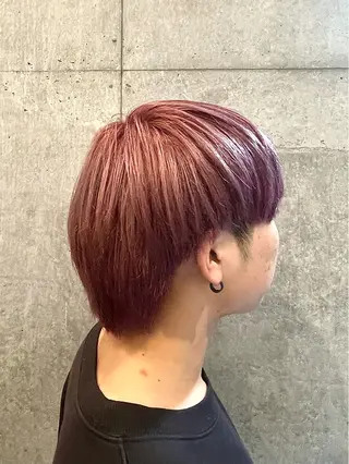 ショート カラー メンズ メンズスタイル / 宮澤蓮のヘアスタイル