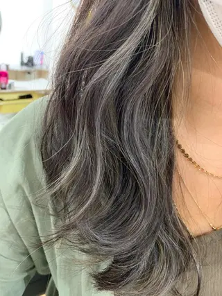 ロング カラー Reb_keiji 👑小倉圭司のヘアスタイル