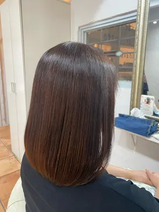 ミディアム 髪質改善美容室bokuno3号店所属・MAYU🩶土浦/ 髪質改善/矯正のヘアスタイル