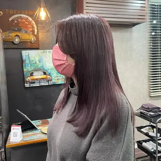 ロング カラー BUBBLES所属・山本 琴乃🦭のヘアスタイル