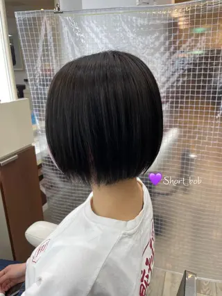 ショート カラー 豊田 智美のヘアスタイル