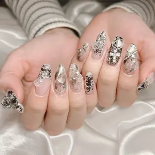 ネイル junna のぞいてねのネイルデザイン