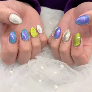 ネイル 荒巻 めいのネイルデザイン