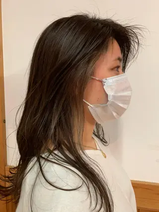 ミディアム カラー 吉田 浩太郎のヘアスタイル