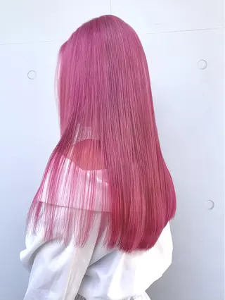 ロング カラー もにか🌞原宿/渋谷 🌝ブリーチカラーのヘアスタイル