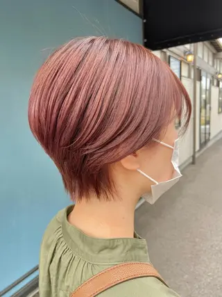 ショート カラー lico hair&relaxation所属・lico 栁 詩音のマツエク・マツパデザイン