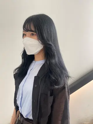 ロング カラー zestKalon 🔗IBUのヘアスタイル