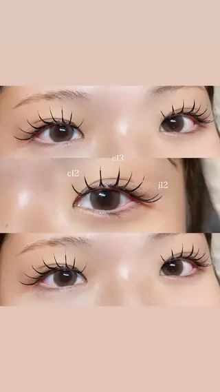 マツエク・マツパ Mell Yuuna ♡パリエク /束感のマツエク・マツパデザイン