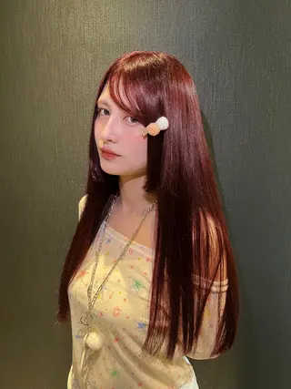 カラー 生活に馴染む デザイン/鏡ゆうかのヘアスタイル