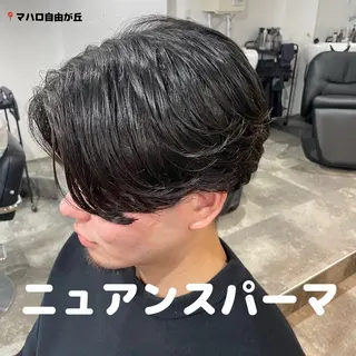 ミディアム MAhalo所属・MAhalo自由が丘 🌟メンズパーマのヘアスタイル