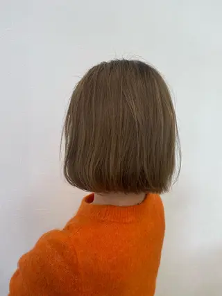 ショート HUE所属・西能 心音のヘアスタイル