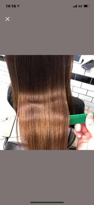 セミロング 🌈本物の髪質改善 森田涼平のヘアスタイル