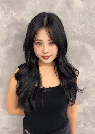ロング カラー ブリーチなしカラー/ 髪質改善　　佐藤 豪のヘアスタイル