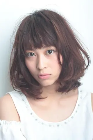 ミディアム カラー RESBORN所属・長岡 大偉のヘアスタイル