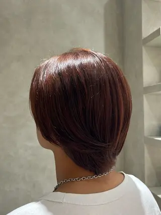 カラー たまだ まゆのヘアスタイル