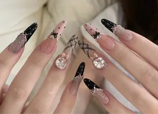 ネイル Aura Nail 長さだし/パラジェルのネイルデザイン