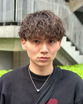 パーマ メンズ 33〖SASA〗大阪店所属・西野 翔太のヘアスタイル