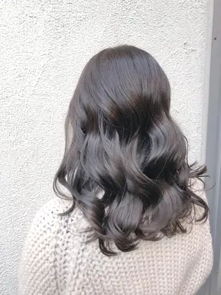 ミディアム カラー 夏山 秀憲のヘアスタイル