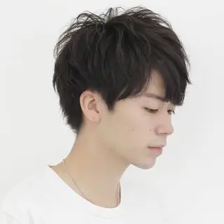 メンズ 竹谷 奈津実のヘアスタイル