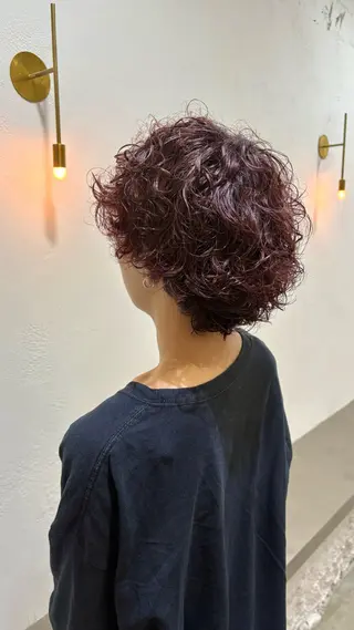 カラー HOI所属・ むねはる  ︎︎のヘアスタイル