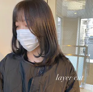 ロング カラー 【MARCIE】 miyabiのヘアスタイル