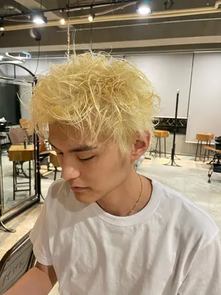 ショート カラー メンズ 🍀艶髪・透明感🍀 TATSUKIのヘアスタイル