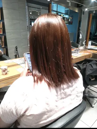 カラー 美容室Lee京橋店所属・Lee京橋店 ゆみかのヘアスタイル