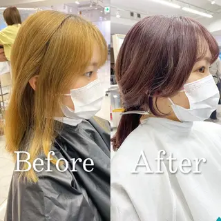 ミディアム カラー 西山梨々【12/1〜 産休を頂きます🎀】のヘアスタイル