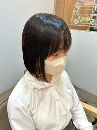 ミディアム ボブ特化美容師 /荒井悠葵のヘアスタイル