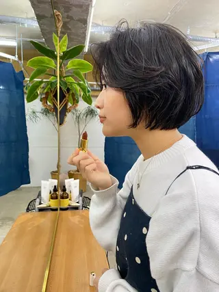 ショート Agu  hair rupia 金沢店所属・金沢美容室/ 艶髪/夜営業/JINのヘアスタイル