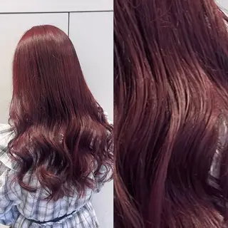 ロング カラー ラフィスヘアードープ所属・👑髪質改善wカラー /ハイトーン/アユカのヘアスタイル