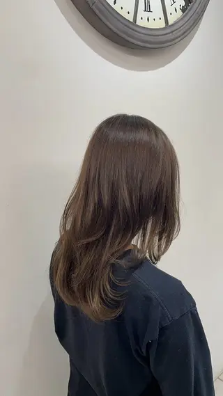 ミディアム 【艶カラー⠀】坂東 要のヘアスタイル