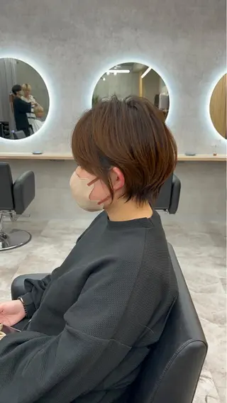 ショート 🫧ふじたまゆ🫧 レイヤーカット✂︎のヘアスタイル