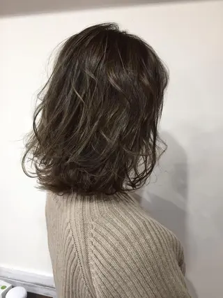 ミディアム カラー メンズ カラー特化サロン大阪 ルービック江坂/新城のヘアスタイル