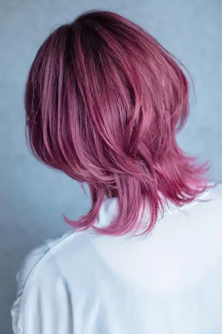 ミディアム カラー vifkrone所属・JOHO 【マンツーマン施術】のヘアスタイル