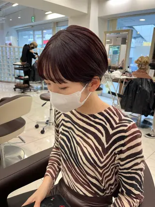 ショート カラー 西山梨々【12/1〜 産休を頂きます🎀】のヘアスタイル