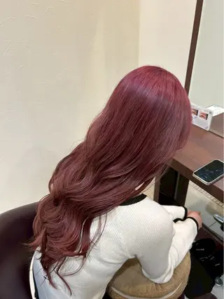 ロング カラー 池田/凛 ハイトーンカラー🫧のヘアスタイル