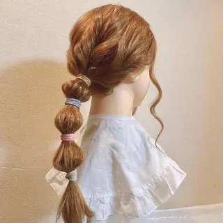 ロング ヘアアレンジ an池袋本店所属・🌷吉野ひかり🌷 カットモデル募集✂️のヘアスタイル