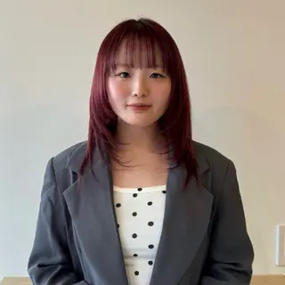 ミディアム hairdesign minari所属・kosuke 【minari】のヘアスタイル