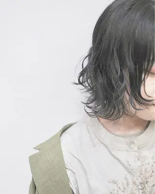 ショート ゆもとまひろ🫧 渋谷/メンズパーマのヘアスタイル