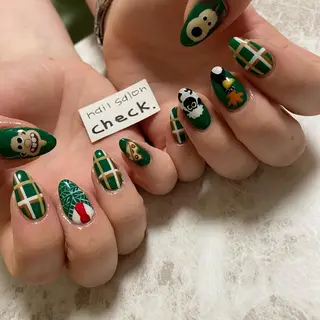 ネイル ーCHECKー ちあきのネイルデザイン