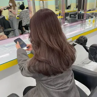 セミロング 🤍韓国トレンド ヘア🤍miku🤍のヘアスタイル