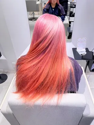 ロング カラー ヘアアレンジ stair:case所属・🫧髪質改善 ブリー チNo.1🫧油谷樹のヘアスタイル