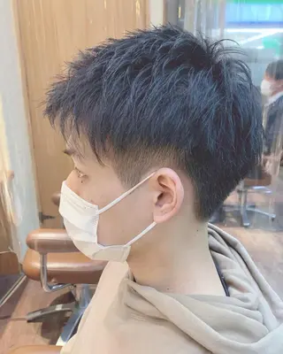 ショート カラー メンズ 🌿ヤマグチ ユウキ🌿のヘアスタイル