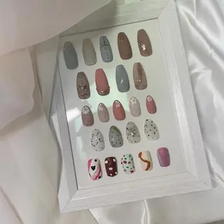 カラー ネイル 𓂃🦢Aurora Swan🌙𓂃のネイルデザイン