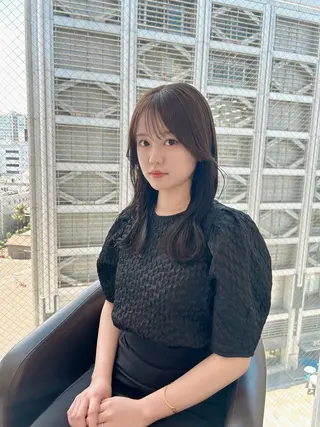 セミロング カラー ヘアアレンジ 【代表】 たき〜のヘアスタイル